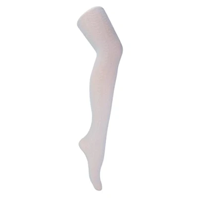 Image of Sock Snob Shiny Tights for Women Chevron Pattern Glittery Party Season (8 14, White &amp; Silver (Chevron))