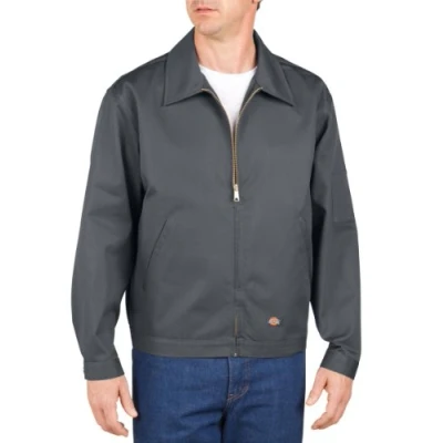 Image of Dickies Men&#039;s Unlined Eisenhower Jacket, Charcoal V1, 3X