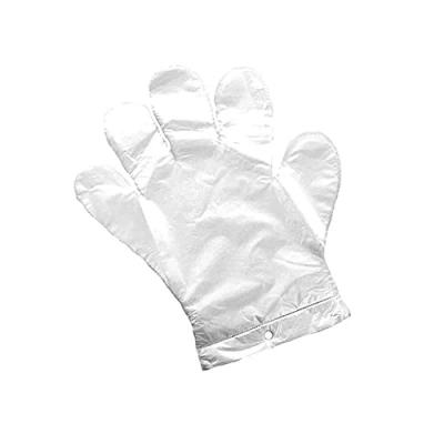 Image of SolaDirect 200 x Disposable Plastic Gloves Polythene Food Prep Safe for Catering Hairdressers Butchers DIY (Large)