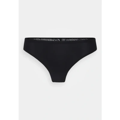 Image of Chantelle Womens SoftStretch Tanga Black Polyamide One Size