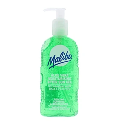Image of Malibu Aloe Vera Moisturising Aftersun Gel for Cooling &amp; Soothing 200 ml 3 Pack