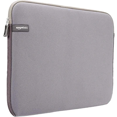 Image of Amazon Basics Laptop Sleeve 39.6 cm, Grey