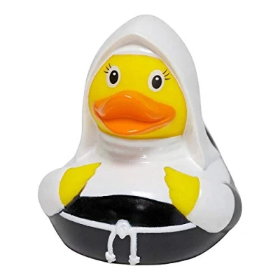 Image of DUCKSHOP Nun Rubber Duck Bathduck L: 8,5 cm