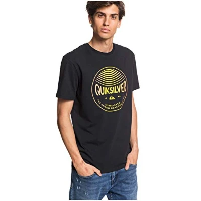 Image of QUIKSILVER Colors in Stereo T Shirt for Men Snow White, xs