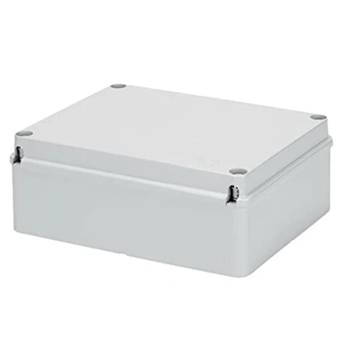 Image of Gewiss GW44207 190mm Outdoor IP56 Junction Box Hinged Lid 190x140x70mm Plastic