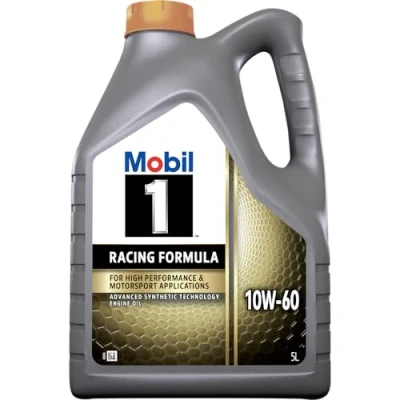 Image of 2015101010U5 Engine oil MOBIL Motorsport Formula 1 152109 10W 60 5l VOLKSWAGEN: Golf 5, Transporter Polo IV Hatchback
