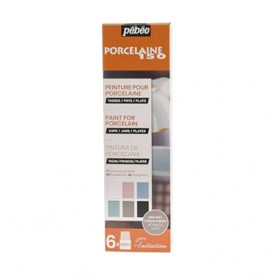 Image of Pebeo Paint, Starter Pack 3, 20 ml (Pack of 6)