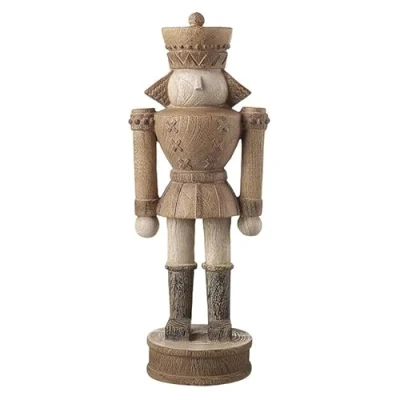 Image of Heaven Sends Resin Nutcracker 30 Centimetre Tabletop Decoration