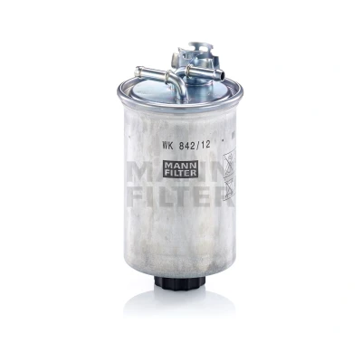 Image of 1GD127401, 6N0127401F, 6N0127401G, 6N0127401H Fuel FILTER MANN WK 842/12 x 8mm with seal VOLKSWAGEN: Lupo / 3L, Polo III Hatchback