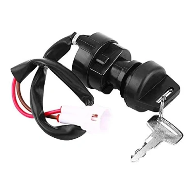 Image of Multitools Switch and Accessories 2 pin Motorcycle ATV Ignition Key for YFM 350 Bruin 660R 700R Raptor 350X Warrior