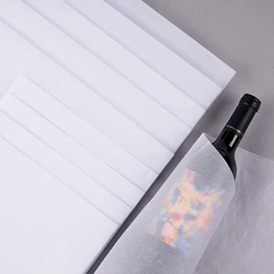 Image of 50 Sheets 75 x 90cm Acid Free Archival Tissue Paper Present Wrap Unbuffered White No Lignin for Gift Bag,Paper Flower,Party Decoration,Preserving Clothes and Textiles