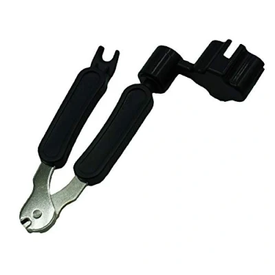 Image of 3 in 1 Multi functional Guitar Repair Tool String Winder Cutter Bridge Pin Puller Instrument Accessories
