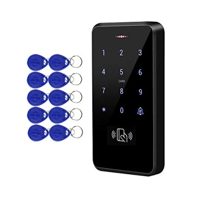 Image of FTSTech DC12V IP68 RFID Waterproof Door Access Control System with Wiegand 26/34 Support 3000 User+10 Blue Keyfob (ID 125KHz)