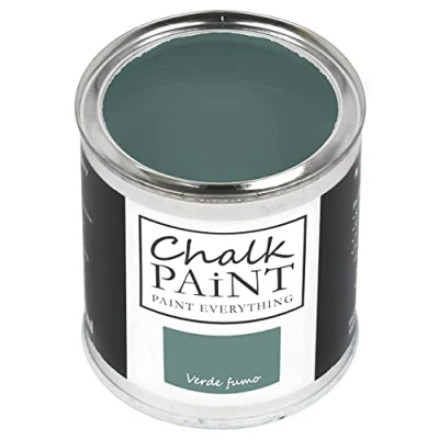 Image of Chalk Paint Everything® Verde Fumo (Smoke Green) 750 ml Water Based for Shabby Chic Furniture, Décor, and Upcycling Projects Non Toxic, Easy to Apply
