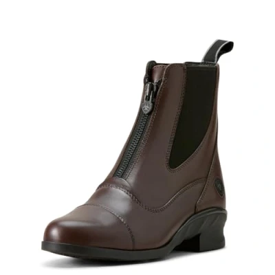 Image of ARIAT Heritage Zip Womens Paddock Boot Light Brown 6 UK