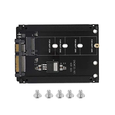 Image of Bewinner1 M.2 NGFF to SATA Adapter, 22pin SSD 2.5 Converter For WinXP/Vista/Win7/Win8 32 digit/64 digit MAC/LINUX, M Key Adapter