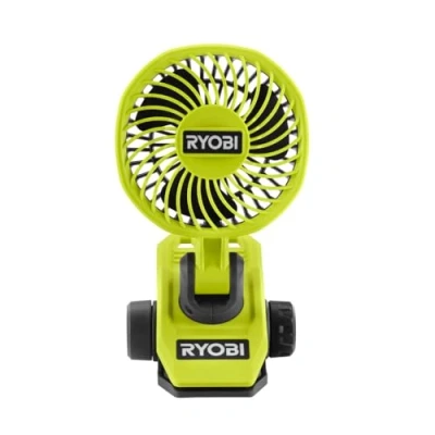 Image of Ryobi RCF4 0 4V USB Lithium Cordless Clamp Fan (Bare Tool)