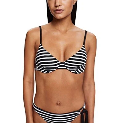 Image of Esprit Hamptons Beach Bikini top, Women&#039;s, Size: 10xC, Black 3