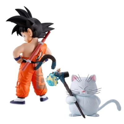 Image of Goku And Korin Dragon Ball Statues Pack 15Cm