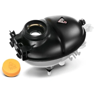 Image of Frankberg Coolant Expansion Tank Reservoir with Sensor for C 180 200 220 250 W204 C204 S204 2007 2019 2045000049