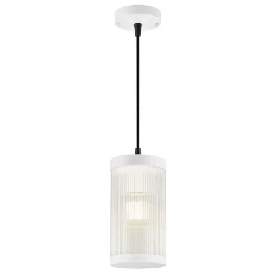 Image of Nordlux Coupar outdoor hanging light, Ø 13 cm, white