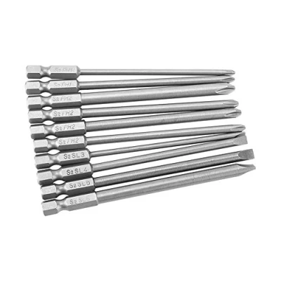Image of 10Pc Bit Combination 100Mm Long (One Word + Cross) BST 006, Power Tool Accessories, Screwdriver