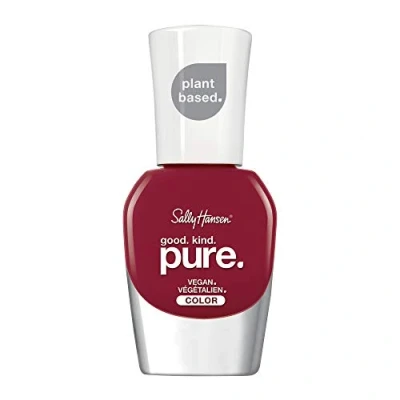 Image of Sally Hansen Good Kind Pure Vegan Nail Polish, Cherry Amore, 10 ml