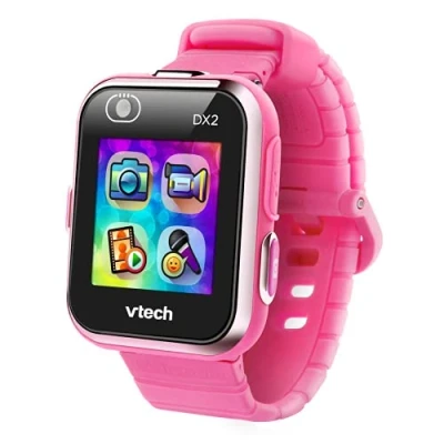 Image of VTech Kidizoom DX2 Smart Watch with Dual Camera, for Children pink