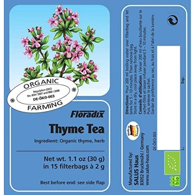 Image of Thyme Herbal Tea (15 Bags) x 2 Pack Deal Saver