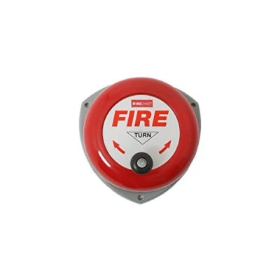 Image of Firechief Rhb Rotary Hand Bell, Red