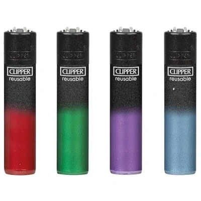 Image of Clipper No 19, Green Friendly, Pack of 4 Lighters (NEW 2018)