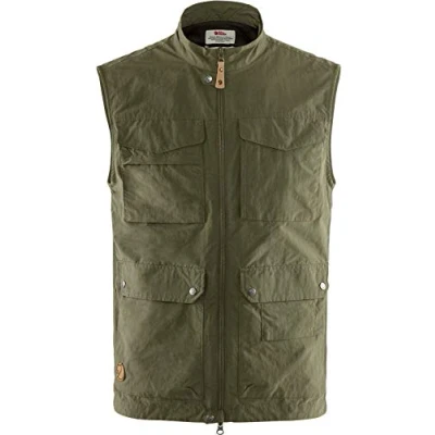 Image of FJALLRAVEN F84763 625 Travellers MT Vest M Laurel Green