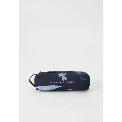 Image of Tommy Hilfiger Essential Printed Pencil CASE Unisex Other accessories for kids, Size: One Size, Space blue
