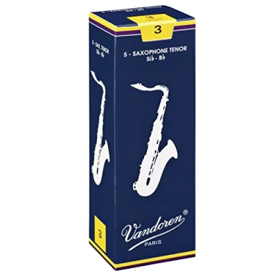 Image of Vandoren Traditional Tenor Saxophone Reeds Box of 5 Strength 1.5