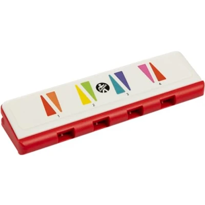 Image of HOHNER Speedy Rainbow Harmonica Red
