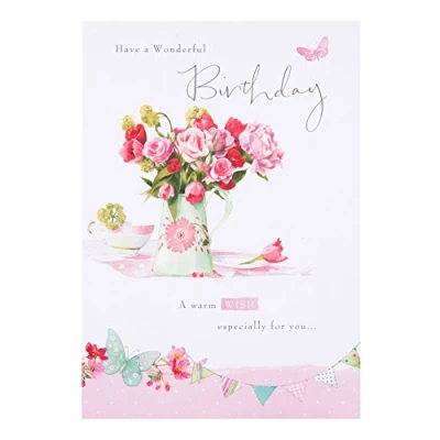 Image of Hallmark Birthday Card &quot;A Warm Wish&quot; Medium