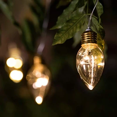 Image of Lumify® USB Chargeable Outdoor Solar Powered Candle Bulb Lights 20 Bulbs