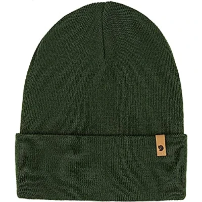 Image of Fjallraven 77368 Classic Knit Hat Unisex Deep Forest OneSize