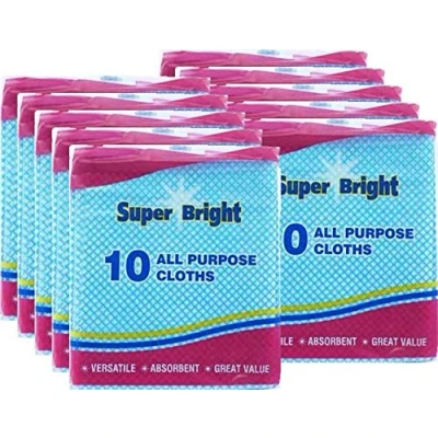 Image of Super Bright 10 All Purpose Cloths Case of