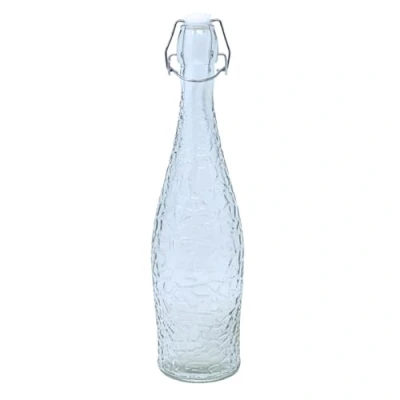 Image of UNIQUE Home LIVING 950ml Retro Glass Bottle, Clip Top Brewing Vintage Style Airtight Preserve Bottles for Oil Vinegar Beer Wine Cider Soda Kombucha and Water 32oz