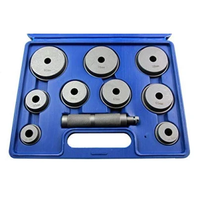 Image of US PRO Tools 10pc Bearing Race &amp; Seal Driver Set 40mm 81mm 6261