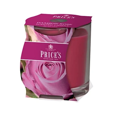 Image of Prices Fragrance Collection Damson Rose Cluster Jar Candle
