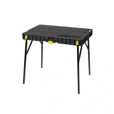 Image of Stanley STST83492 1 Portable Polypropylene Workbench Max Load 320 kg Black