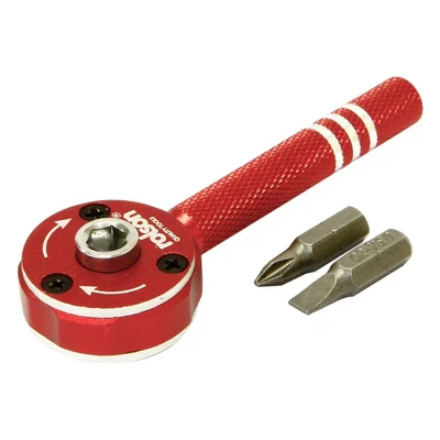 Image of Rolson 35975 Mini Aluminium Ratchet Handle &amp; Bit Set