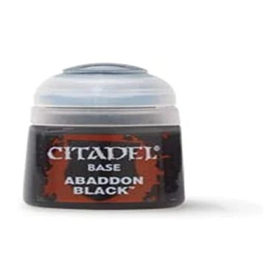 Image of Citadel Pot de Peinture Base Abaddon Black