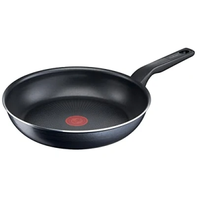 Image of Tefal C38502 XL Force Frying Pan 20 cm, Non Stick Coating, Durable, Robust, Thermal Signal, Diffusion Base, Extra Large Shape, Sturdy Handle, Black
