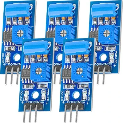 Image of AZDelivery 5 x SW420 Vibration Sensor Module compatible with Arduino Including E Book!