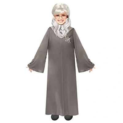 Image of Amscan 9912487 Kids Officially Licensed Moaning Myrtle World Book Day Fancy Dress Costume Age: 6 8 Yrs