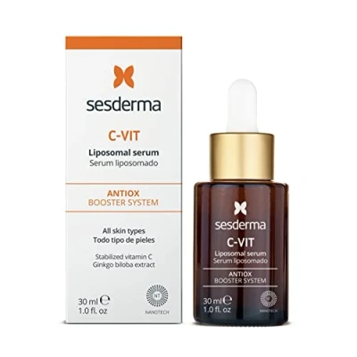 Image of Sesderma C Vit Liposomal Serum 30ml Vitamin Antioxidant for Radiant Skin Dark Spot Correction &amp; Fine Line Care Professional Skincare Hydrated and Youthful Complexion