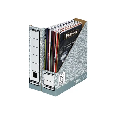 Image of Fellowes Bankers Box Magazine File A4 [Pack 10] 0186004